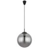 Illuminazione Globo Lighting JOEL Lampadario a sospensione Nero, 1-Luce