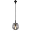 Illuminazione Globo Lighting JOEL Lampadario a sospensione Nero, 1-Luce