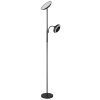Illuminazione Globo Lighting DAVYD Lampada da terra LED Nero, 1-Luce