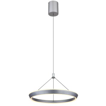 Illuminazione Globo Lighting FERRA Lampadario a sospensione LED Grigio, 1-Luce