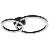 Illuminazione Globo Lighting ADDA Plafoniera LED Nero, Bianco, 1-Luce