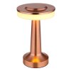 Illuminazione Globo Lighting CHLOEY Lampada da tavolo LED Ramato, Bianco, 1-Luce