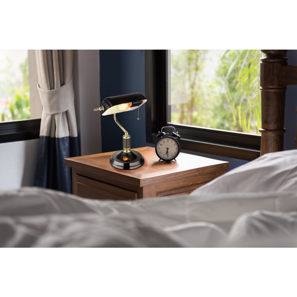 Illuminazione Globo Lighting ANTIQUE Lampada da banchiere, Lampada da tavolo Oro, Ottone main product photo