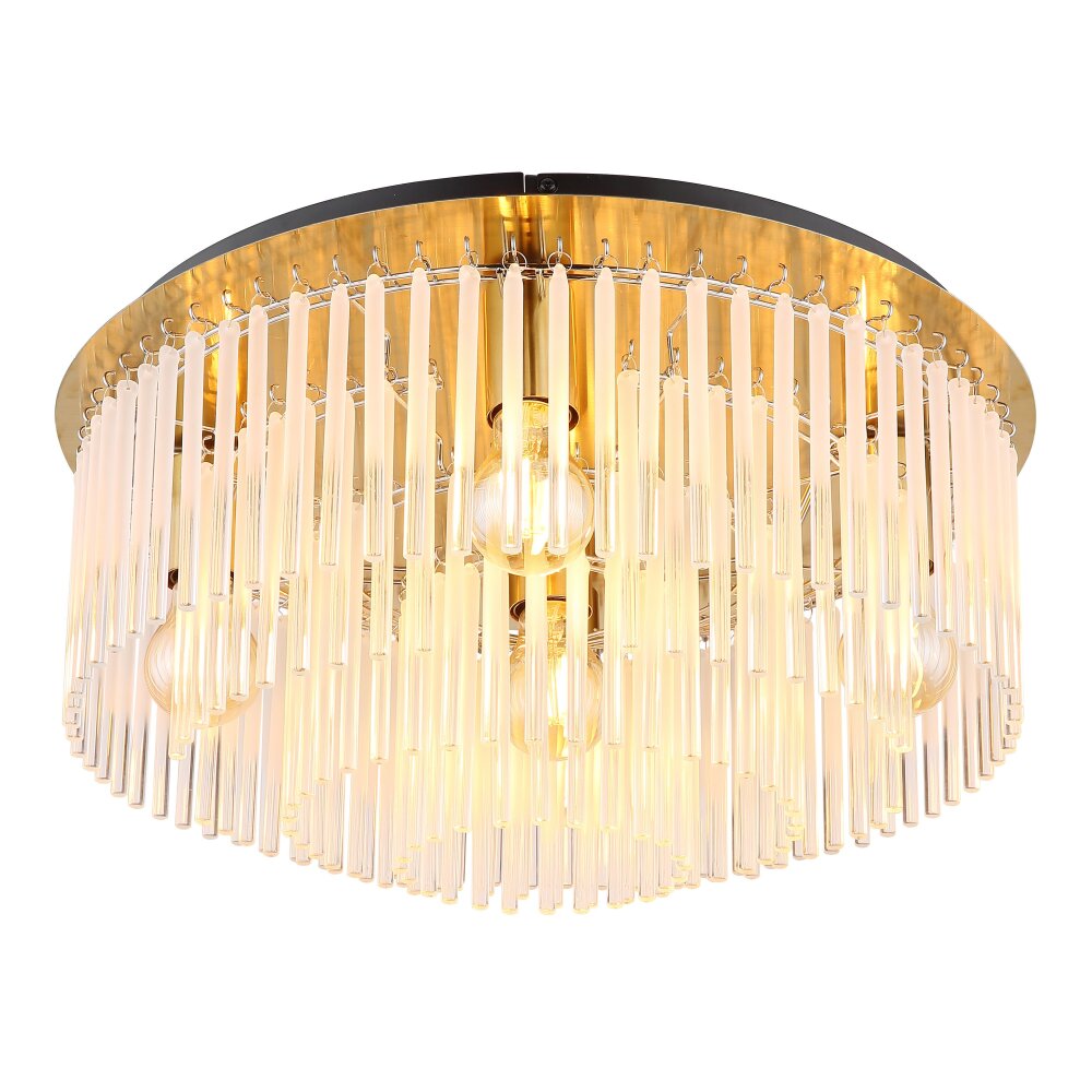 Illuminazione Globo Lighting Gorley Plafoniera Oro, 5-Luci main product photo