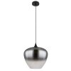 Illuminazione Globo Lighting Maxy Lampadario a sospensione Nero, 1-Luce
