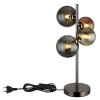 Illuminazione Globo Lighting Riha Lampada da tavolo Grigio, 4-Luci
