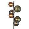 Illuminazione Globo Lighting Riha Lampada da terra Grigio, 6-Luci