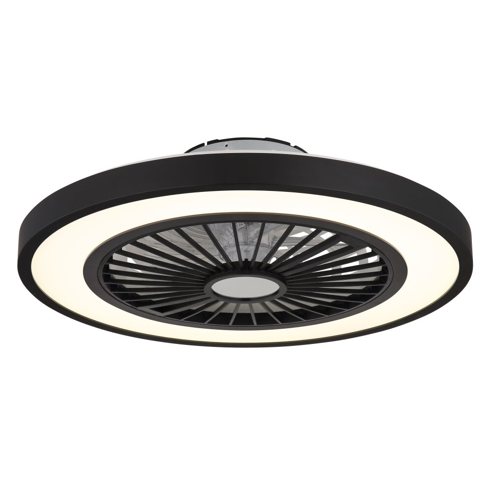 Illuminazione Globo Lighting Blizzak Lampada con ventilatore LED Nero, 1-Luce, Telecomando main product photo