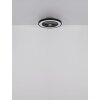 Illuminazione Globo Lighting Blizzak Lampada con ventilatore LED Nero, 1-Luce, Telecomando
