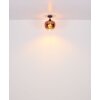 Illuminazione Globo Lighting Maxy Plafoniera Cromo, Nero, 1-Luce
