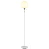 Illuminazione Globo Lighting Maxy Lampada da terra Cromo, Bianco, 1-Luce Illuminazione Globo Lighting Maxy Lampada da terra Cromo, Bianco, 1-Luce