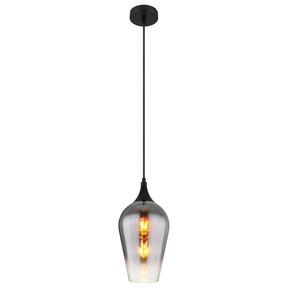 Illuminazione Globo Lighting Lavus Lampadario a sospensione Nero, 1-Luce main product photo