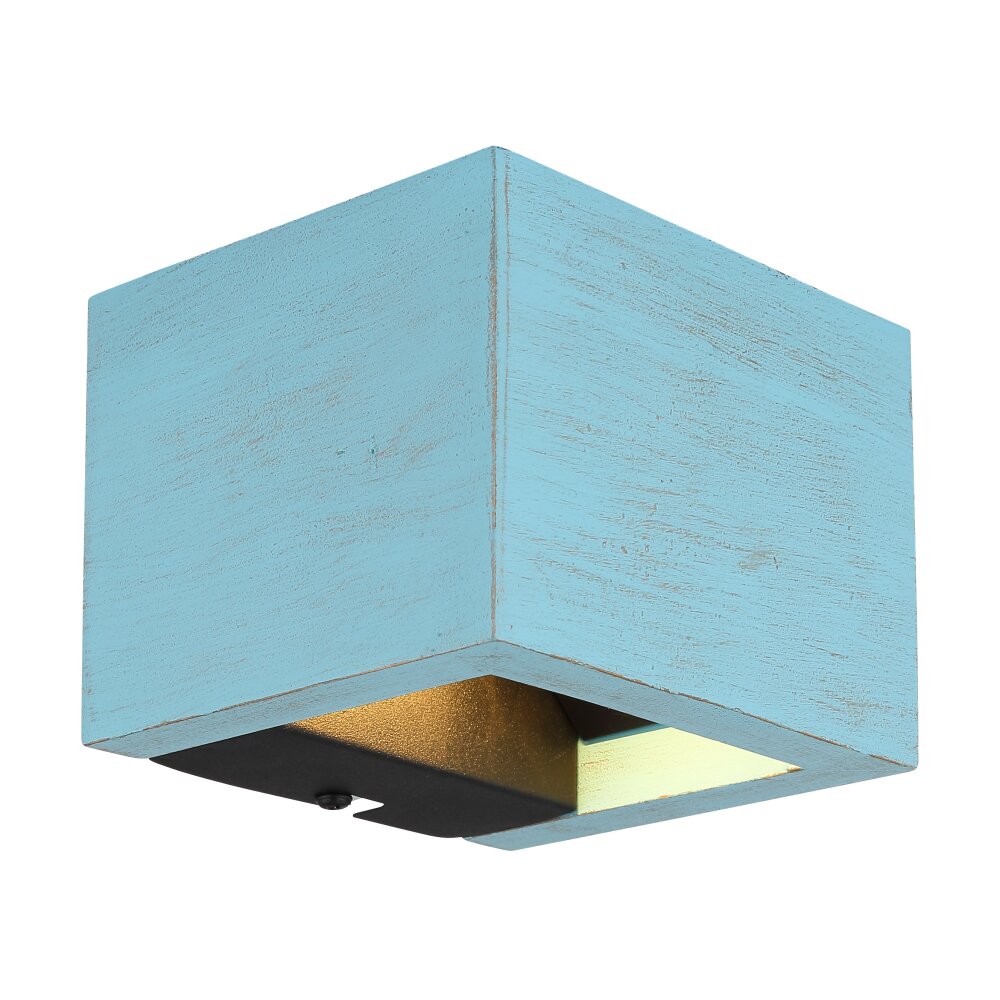Illuminazione Globo Lighting Alina Applique LED Blu, Nero, 1-Luce main product photo