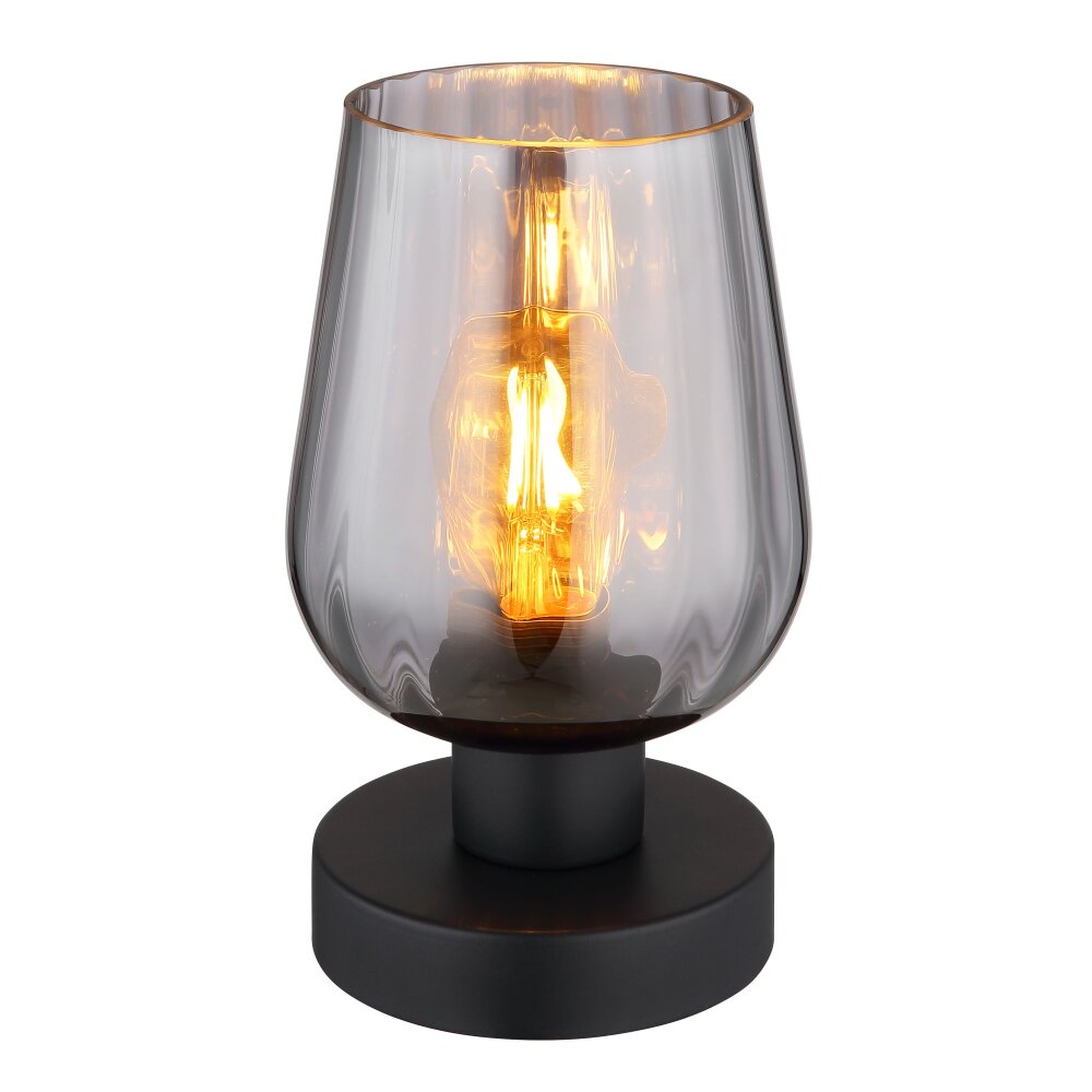 Illuminazione Globo Lighting Ryan Lampada da tavolo Nero, 1-Luce main product photo