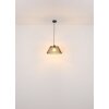 Illuminazione Globo Lighting Baku Lampadario a sospensione Nero, 1-Luce