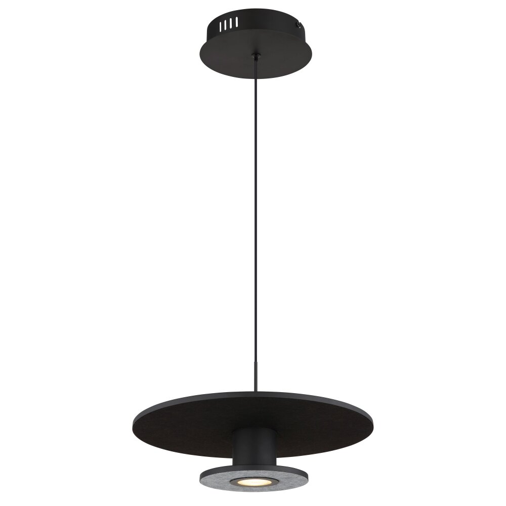 Illuminazione Globo Lighting Carter Lampadario a sospensione LED Nero, 1-Luce main product photo