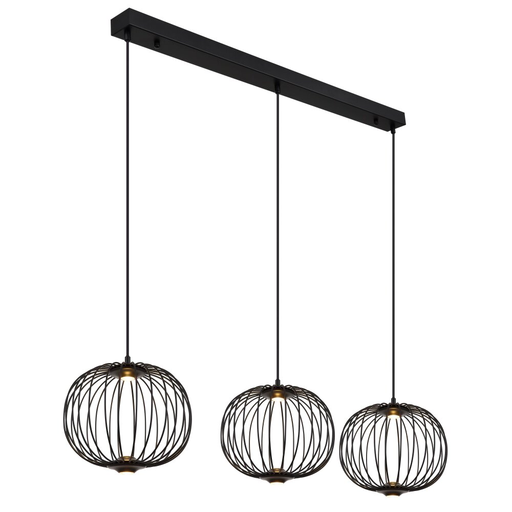 Illuminazione Globo Lighting Galway Lampadario a sospensione LED Nero, 1-Luce main product photo