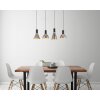 Illuminazione Globo Lighting Labora Lampadario a sospensione LED Nero, 1-Luce