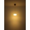 Illuminazione Globo Lighting Quintara Lampadario a sospensione LED Nichel opaco, 1-Luce