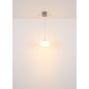 Illuminazione Globo Lighting Quintara Lampadario a sospensione LED Nero, 1-Luce