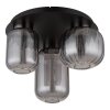 Illuminazione Globo Lighting Fluoro Plafoniera LED Nero, 1-Luce Illuminazione Globo Lighting Fluoro Plafoniera LED Nero, 1-Luce