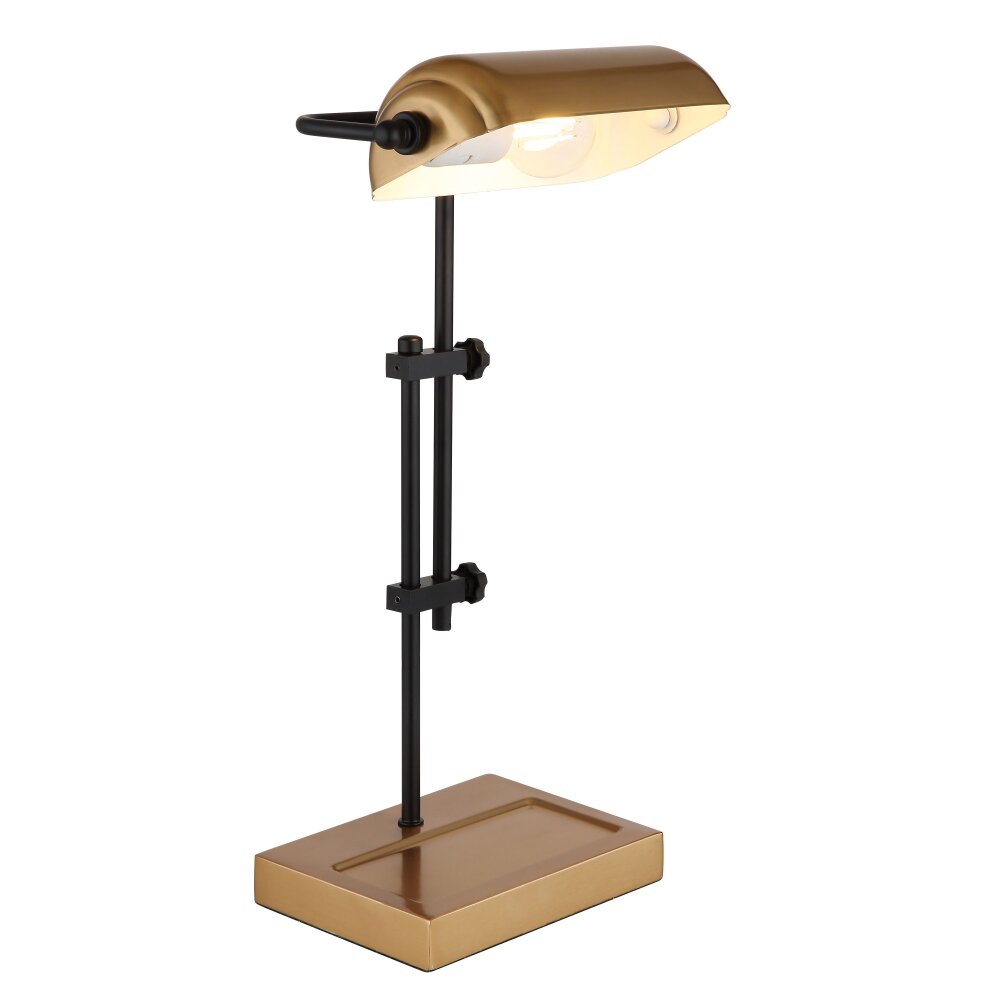 Illuminazione Globo Lighting Marid Lampada da tavolo Oro, Nero, 1-Luce main product photo