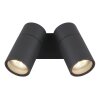 Illuminazione Globo Lighting Piper Illuminazione esterna Antracite, Nero, 2-Luci