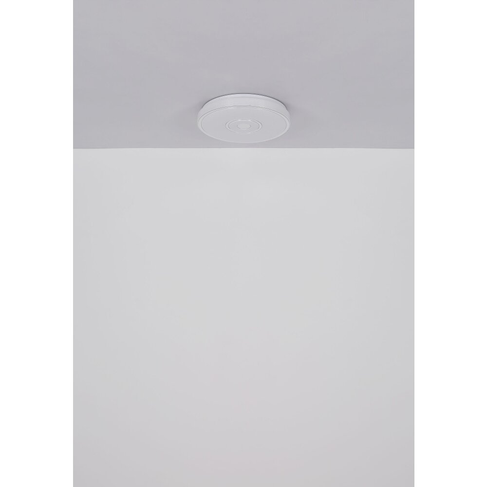 Illuminazione Globo Lighting Astania Plafoniera LED Bianco, 1-Luce