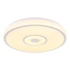 Illuminazione Globo Lighting Astania Plafoniera LED Bianco, 1-Luce