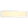 Illuminazione Globo Lighting Doha Plafoniera LED Antracite, Bianco, 1-Luce
