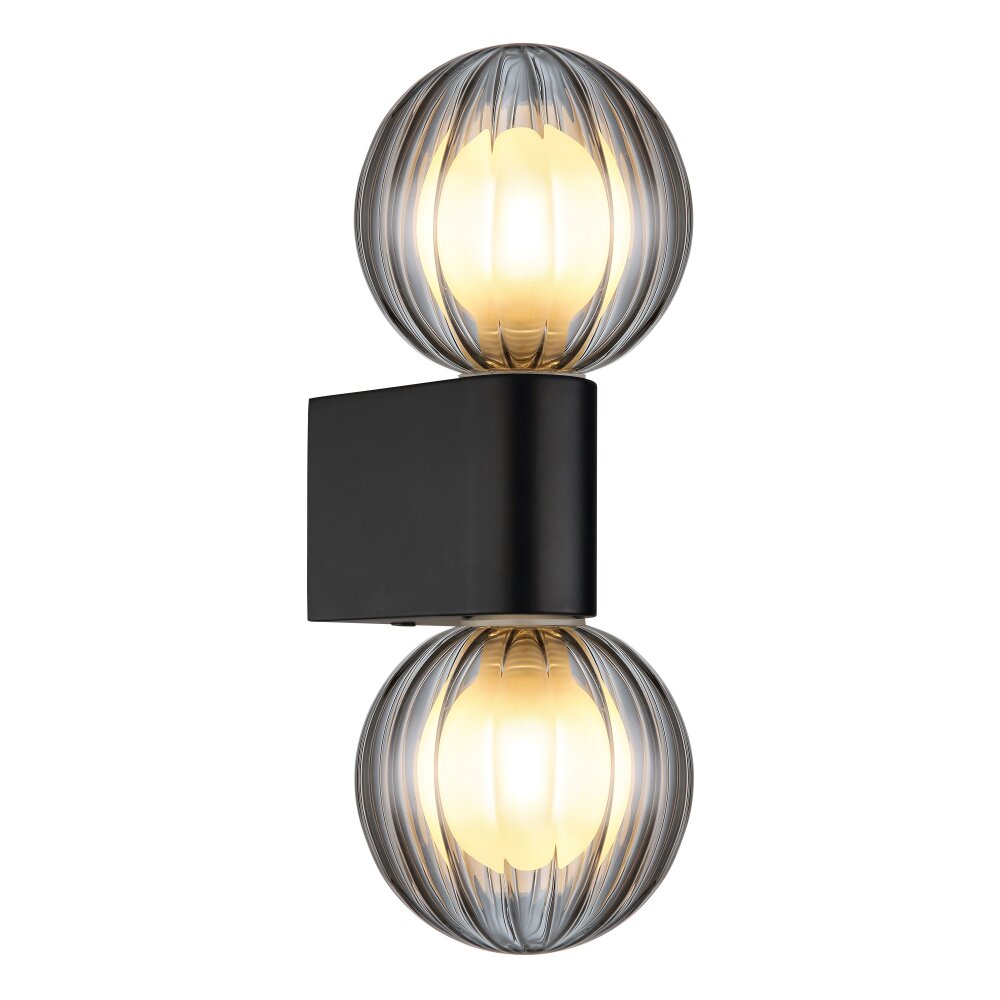 Illuminazione Globo Lighting Ander Applique Nero, 2-Luci main product photo