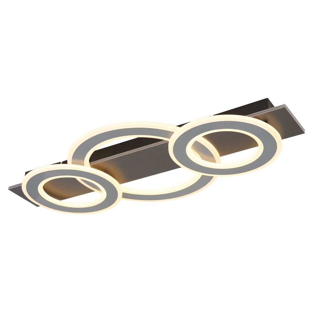 Illuminazione Globo Lighting Jayden Plafoniera LED Antracite, 1-Luce main product photo