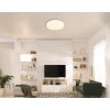 Illuminazione Globo Lighting Warata Plafoniera LED Bianco, 1-Luce, Telecomando, Cambia colore