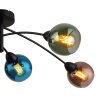 Illuminazione Globo Lighting Zarlona Plafoniera Nero, 6-Luci