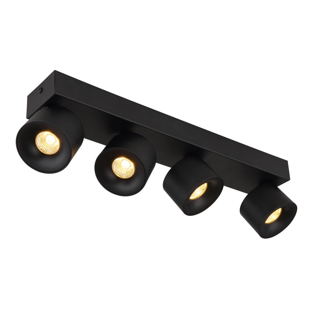 Illuminazione Globo Lighting Rae Plafoniera LED Nero, 4-Luci main product photo