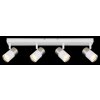 Illuminazione Globo Lighting Brisbon Plafoniera, Faretto da soffitto, Applique, Faretto da parete Bianco, 4-Luci