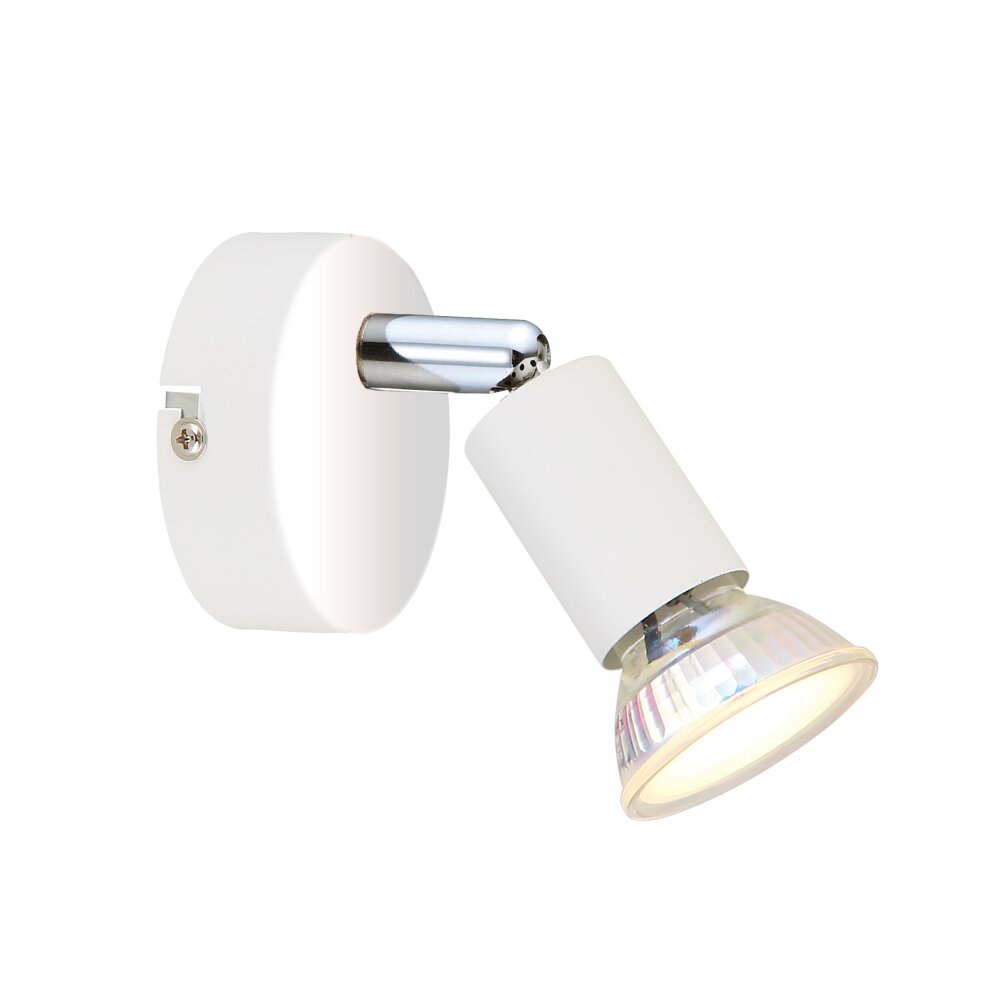 Illuminazione Globo Lighting Matrix Plafoniera, Faretto da soffitto, Applique, Faretto da parete Cromo, Bianco, 1-Luce main product photo