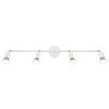 Illuminazione Globo Lighting Matrix Plafoniera, Faretto da soffitto, Applique, Faretto da parete Bianco, 4-Luci