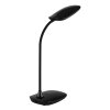 Illuminazione Globo Lighting Botal Lampada da tavolo LED Nero, 1-Luce
