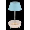 Illuminazione Globo Lighting Poki Lampada da tavolo LED Bianco opale, 1-Luce