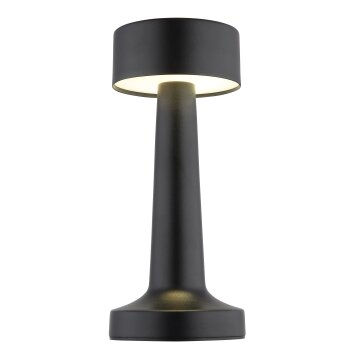 Illuminazione Globo Lighting Angelika Lampada da tavolo LED Nero, 1-Luce