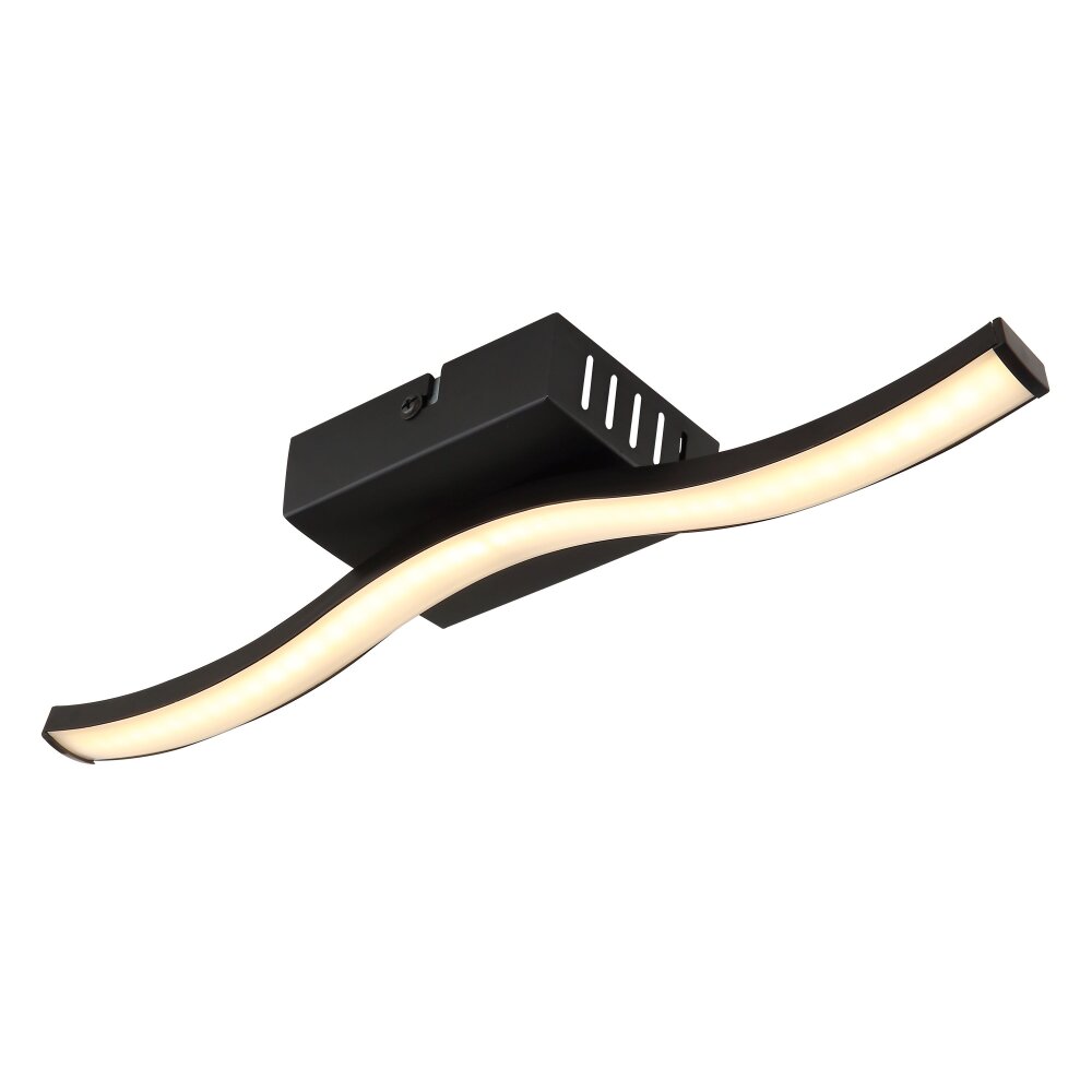 Illuminazione Globo Lighting Tyler Plafoniera LED Nero, 1-Luce main product photo