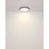 Illuminazione Globo Lighting Suna Plafoniera LED Nero, 1-Luce, Telecomando