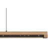 Illuminazione Globo Lighting Starla Lampadario a sospensione LED Marrone scuro, Nero, 1-Luce