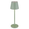 Illuminazione Globo Lighting I Lampada da tavolo per esterno, Illuminazione bagno, Lampada da tavolo LED Verde, 1-Luce
