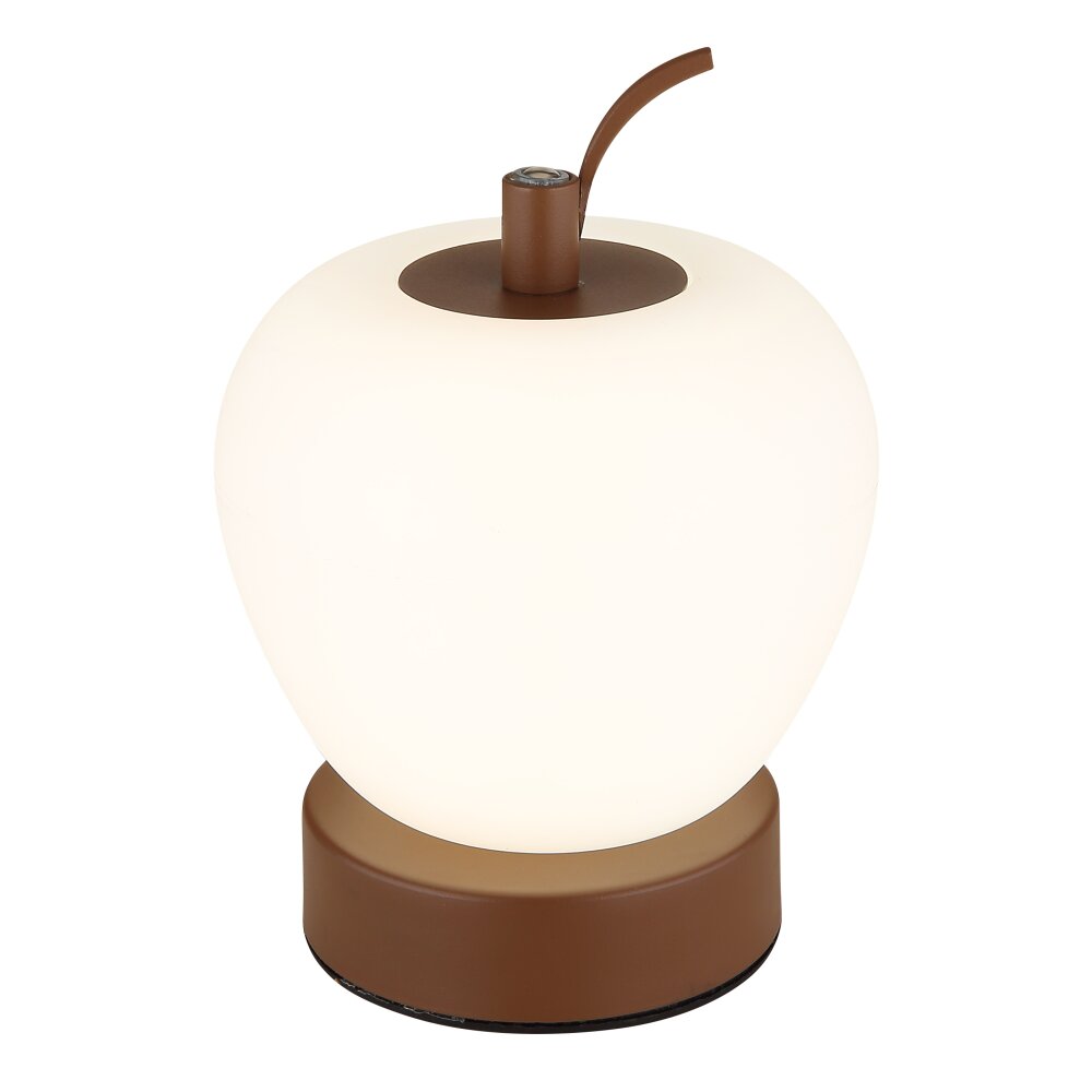 Illuminazione Globo Lighting Evalina Lampada da tavolo LED Marrone, 1-Luce main product photo
