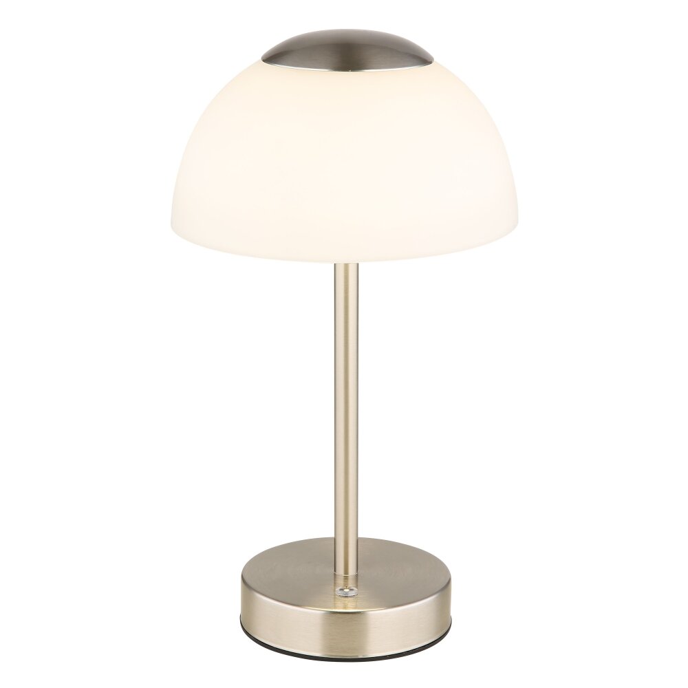 Illuminazione Globo Lighting Sarima Lampada da tavolo LED Nichel opaco, 1-Luce main product photo