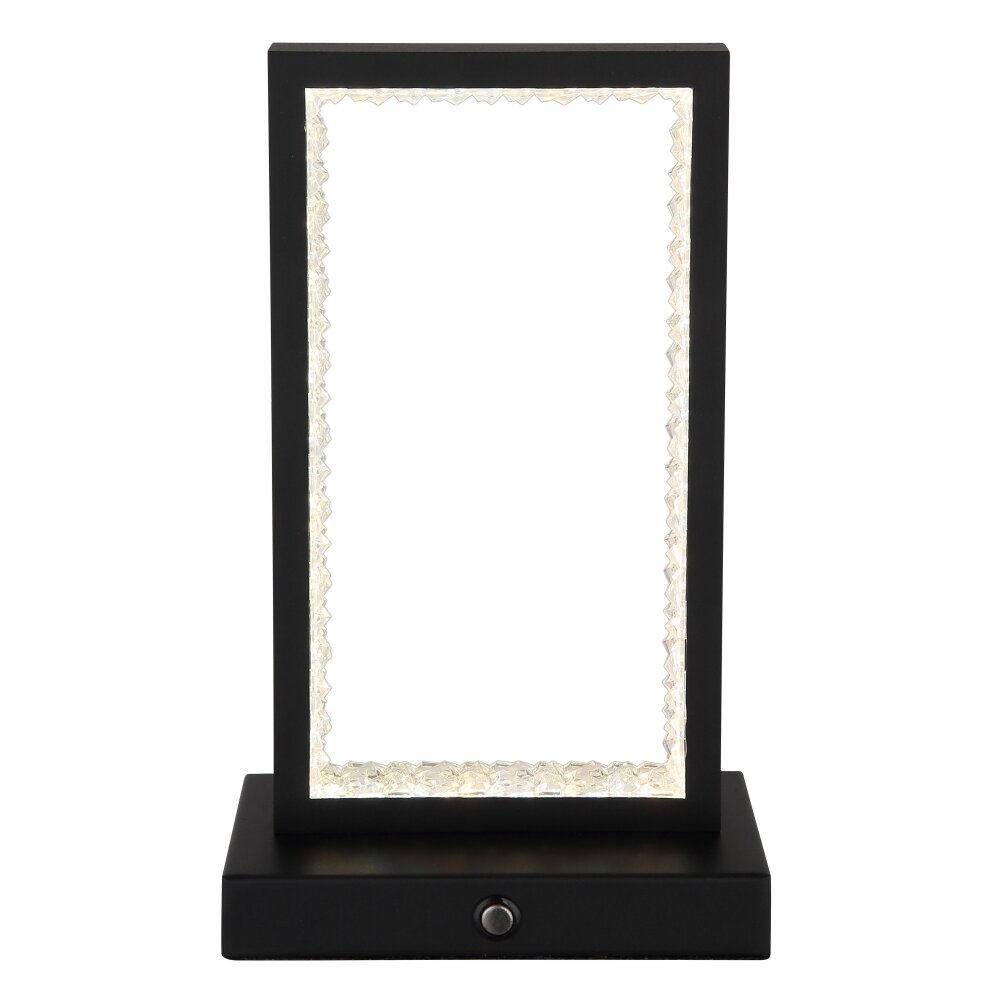 Illuminazione Globo Lighting Samega Lampada da tavolo LED Nero, 1-Luce