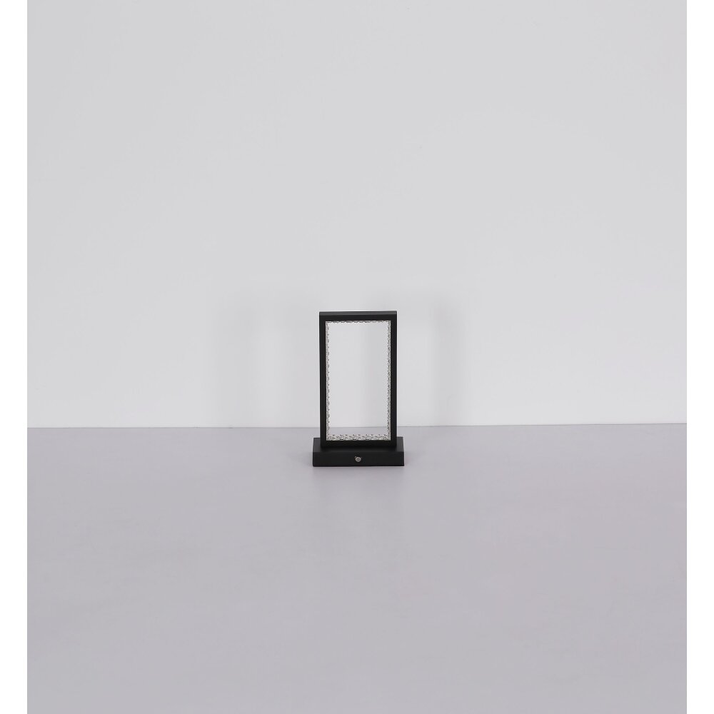 Illuminazione Globo Lighting Samega Lampada da tavolo LED Nero, 1-Luce