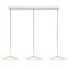 Illuminazione Globo Lighting Lampone Lampadario a sospensione LED Bianco, 1-Luce